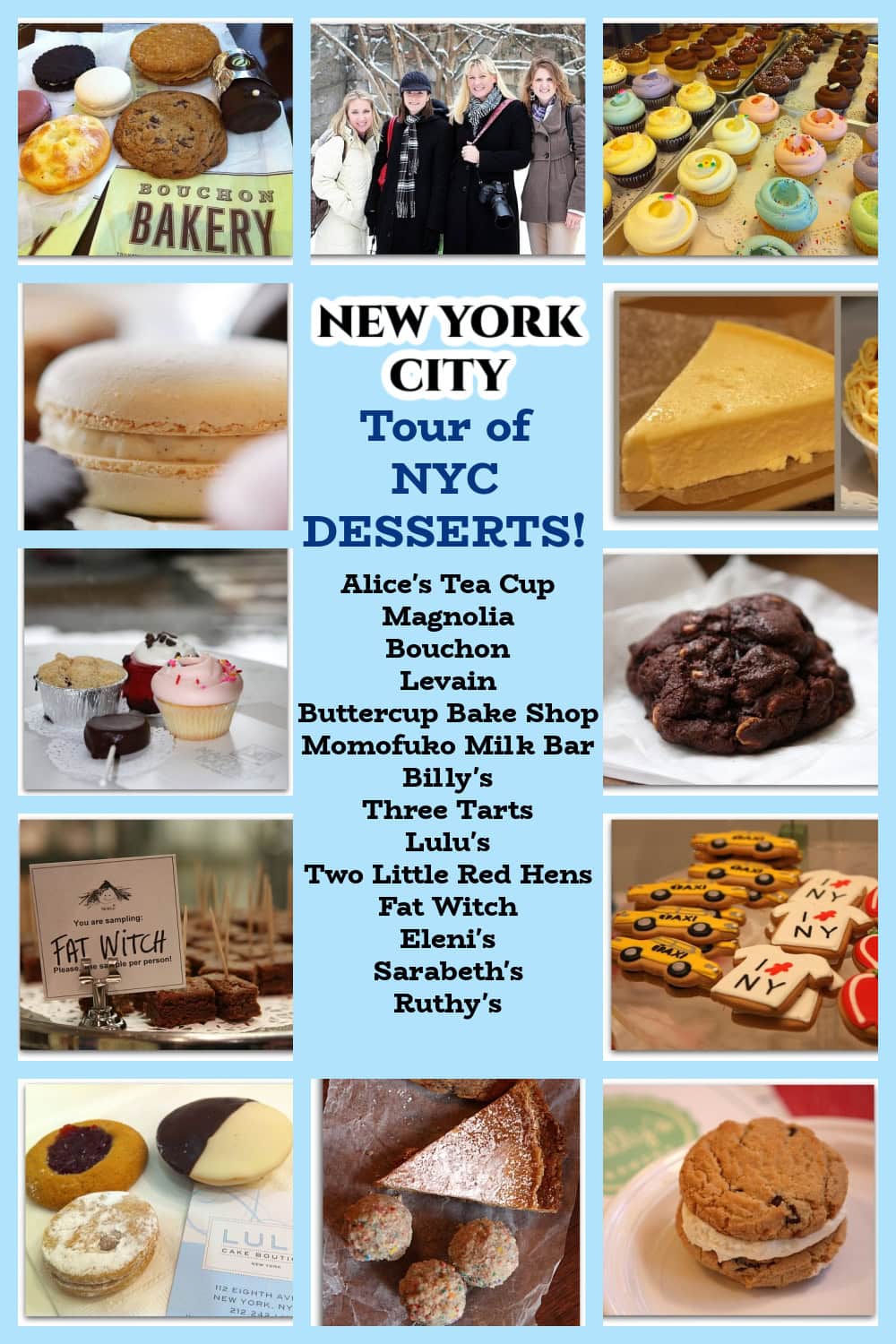 Tour of NYC Desserts