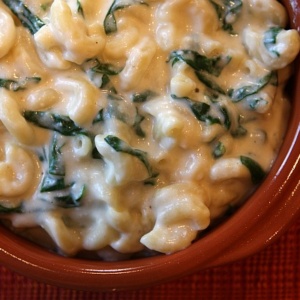 Spinach Macaroni and Cheese