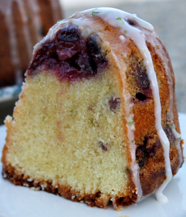 Cherry Limeade Pound Cake - Recipe Girl