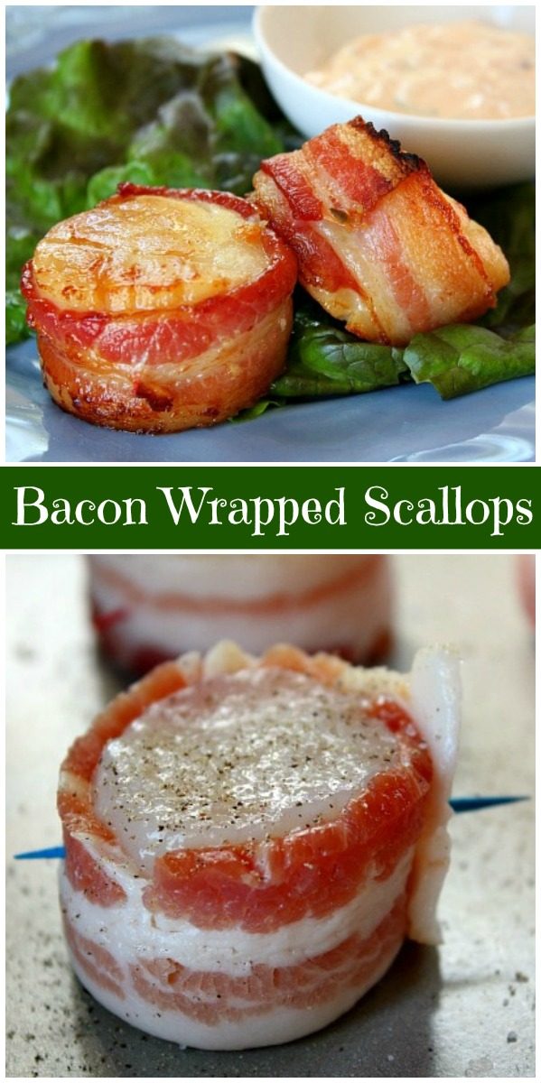 Bacon Wrapped Scallops - Recipe Girl