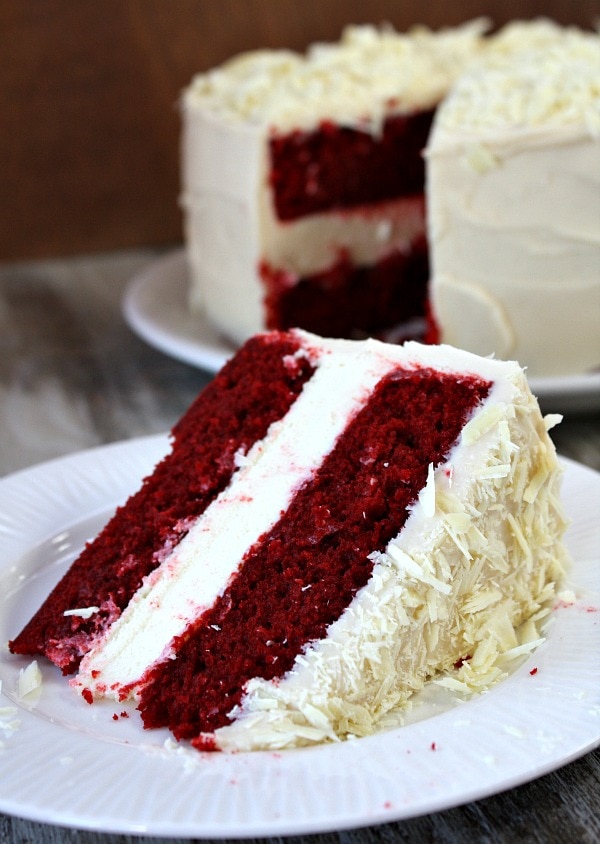 Red Velvet Cheesecake Cake - Girl