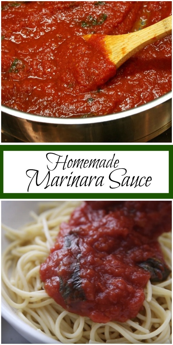 Homemade Marinara Sauce - Recipe Girl