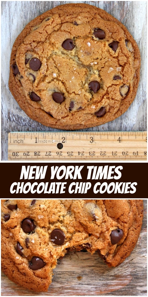 New York Times Chocolate Chip Cookies - Recipe Girl