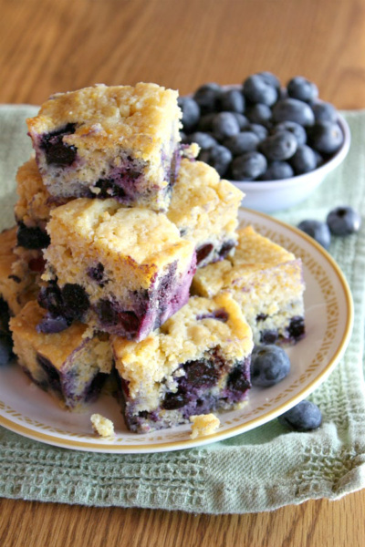 Blueberry Cornbread - Recipe Girl