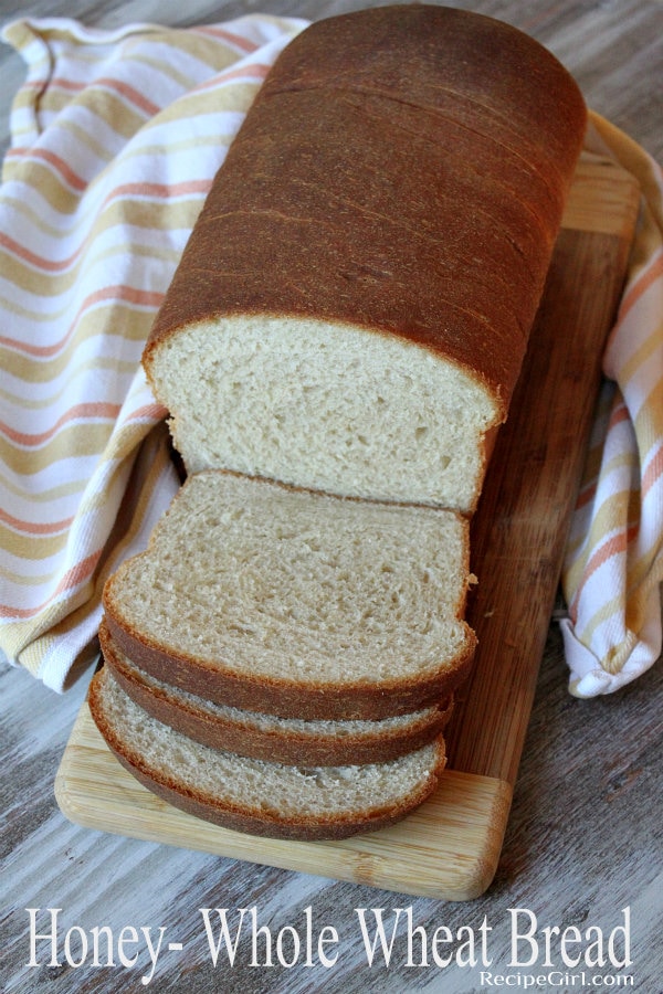 HONEY WHOLE WHEAT BREAD - Butter with a Side of Bread