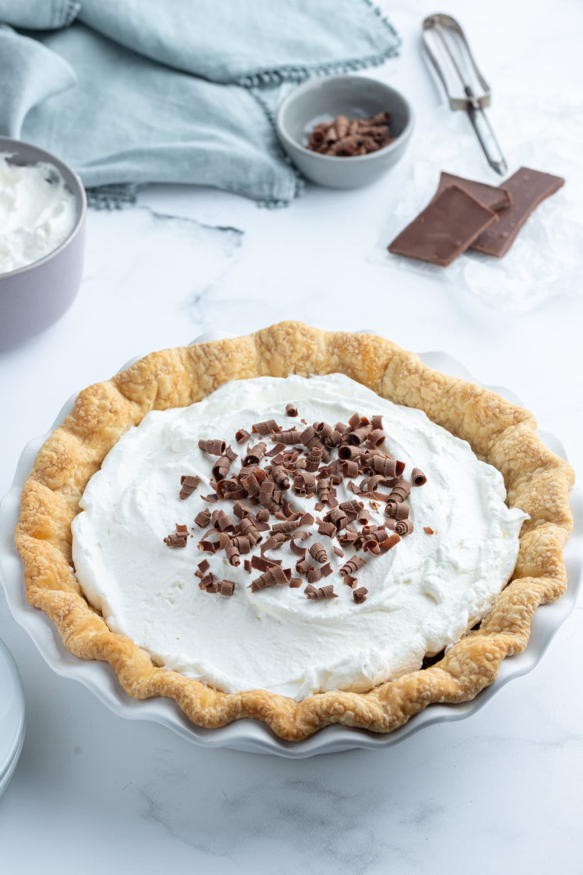 chocolate cream pie