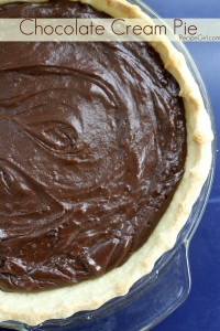 Chocolate Cream Pie - Recipe Girl