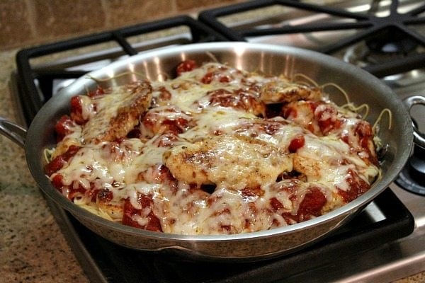 Skillet Chicken Parmesan Recipe Girl