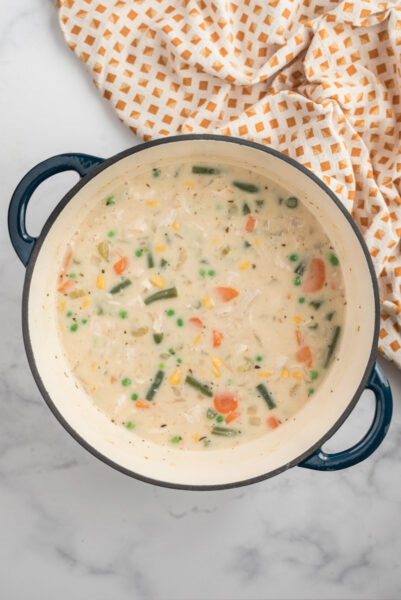 Creamy Chicken and Rice Soup - Recipe Girl