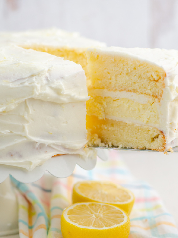 lemon cheesecake cake