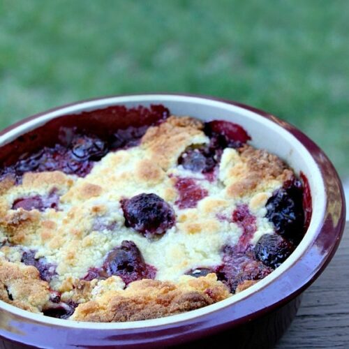 Easy Cherry Cobbler Recipe