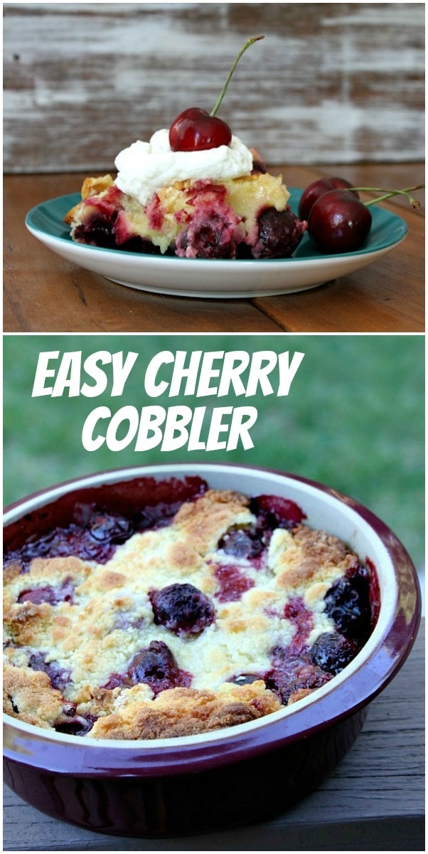 Easy Cherry Cobbler Recipe 