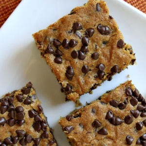 Pumpkin Chocolate Chip Squares