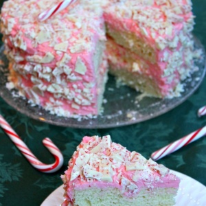 Peppermint Cheesecake Cake