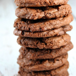 Cocoa Fudge Cookies