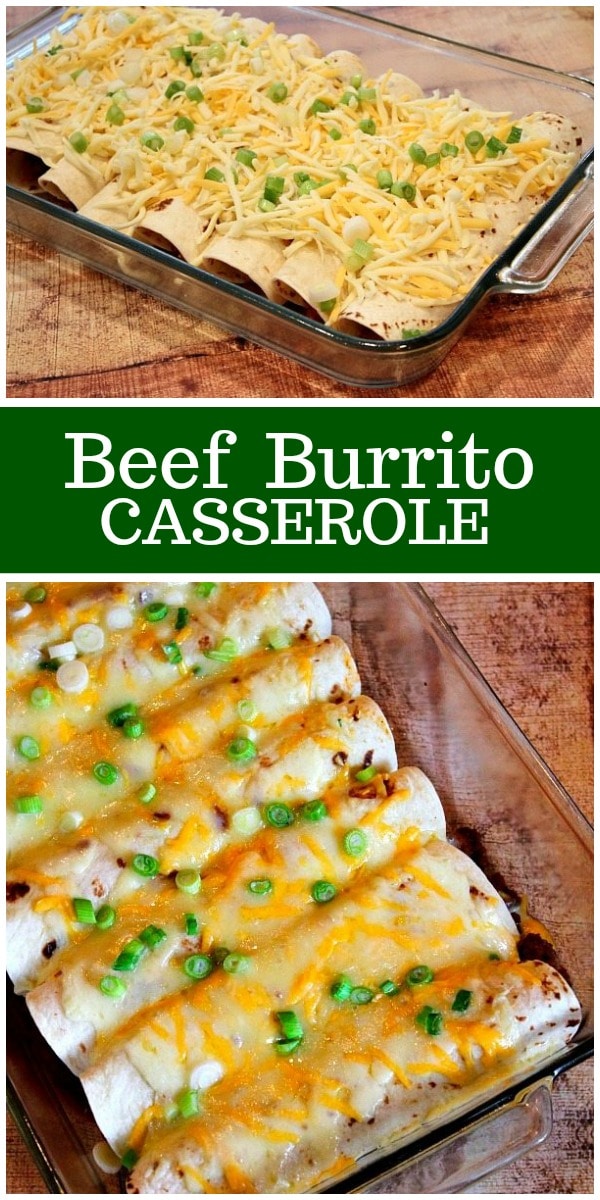 Beef Burrito Casserole Recipe Girl