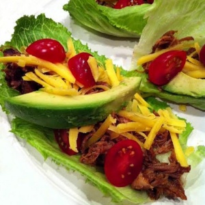 Pulled Pork Lettuce Wraps