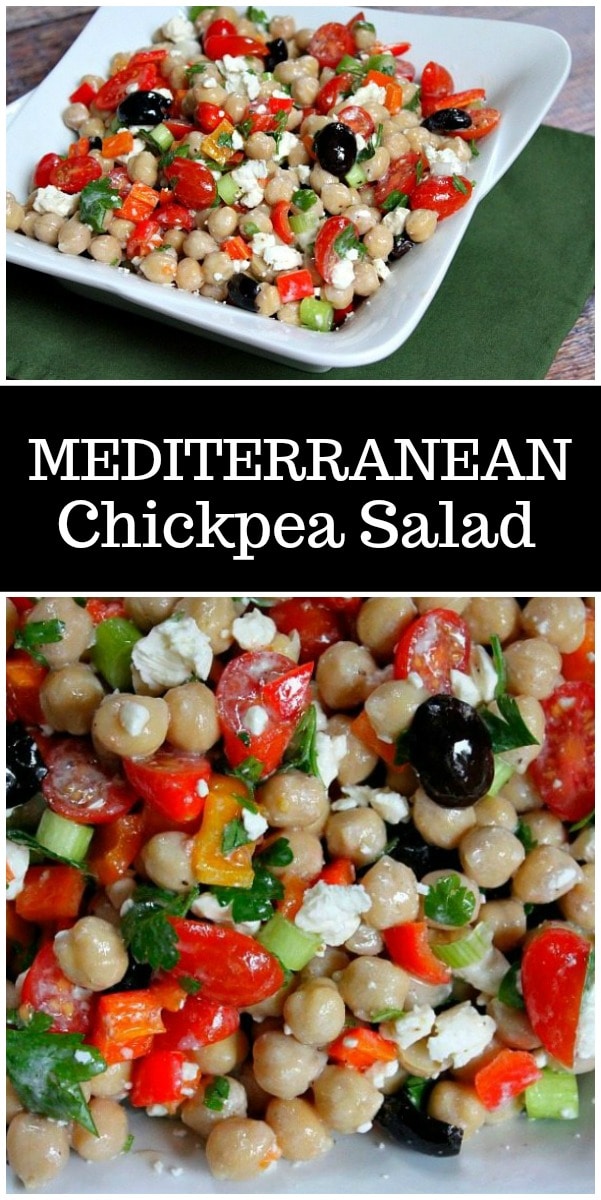 Mediterranean Chickpea Salad - Recipe Girl