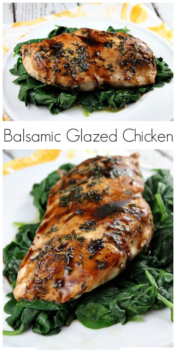 Balsamic Glazed Chicken - Recipe Girl