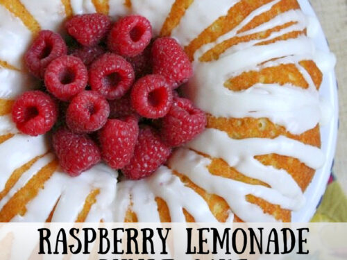 Pink Lemonade Swirl Bundt Cake - Crazy for Crust