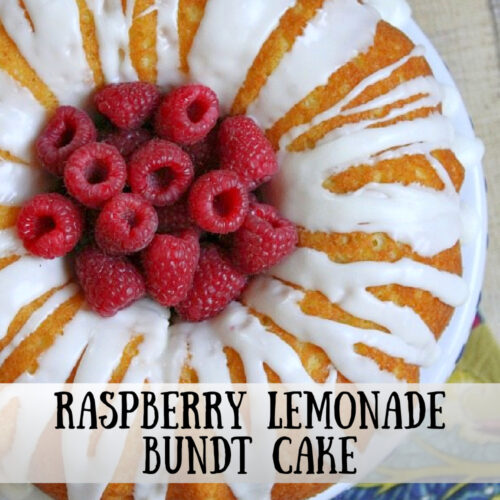 Strawberry Lemon Bundt Cake - Home Cooking Adventure