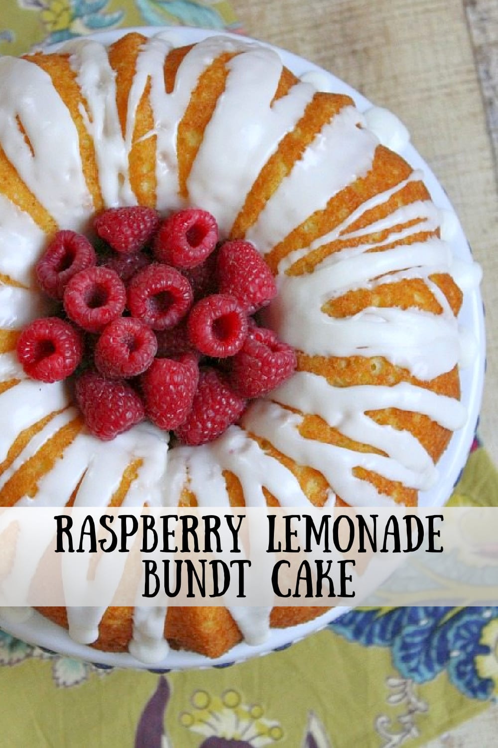 Lemon Blueberry Bundt Cake (with Cream Cheese Icing!) - Cooking Classy