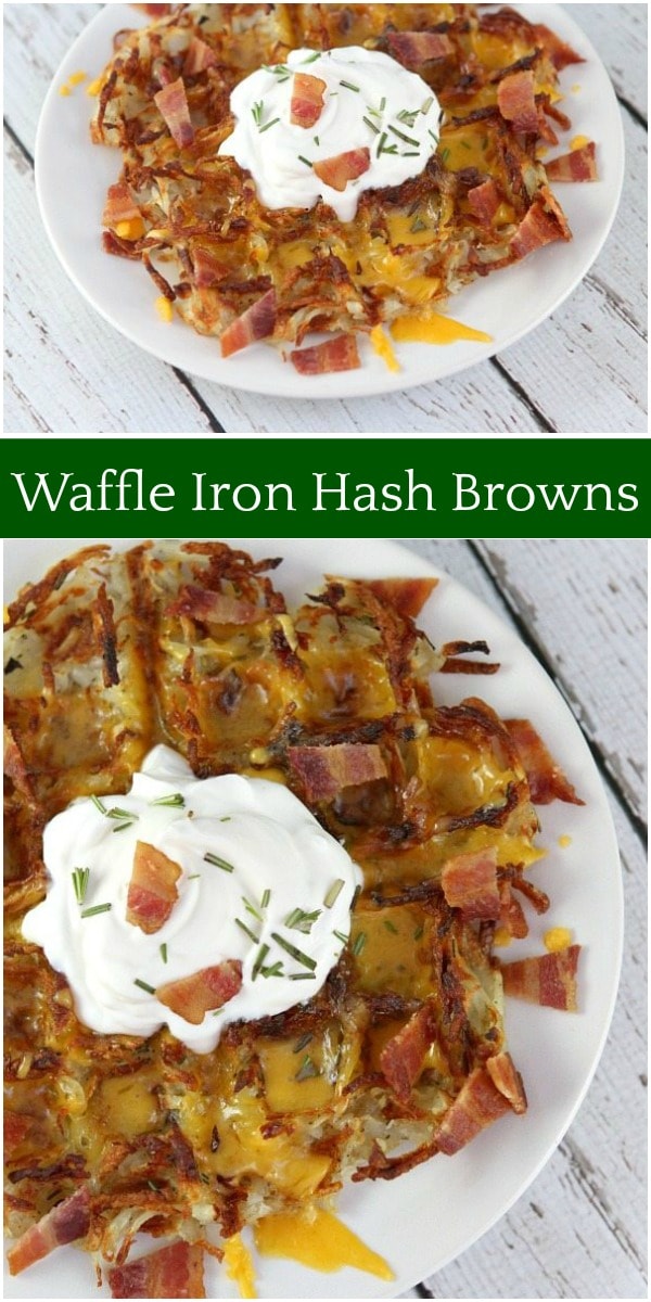 Waffle Iron Hash Browns - Recipe Girl