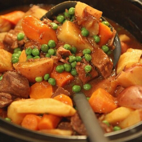 Slow Cooker Beef Stew Recipe - RecipeGirl