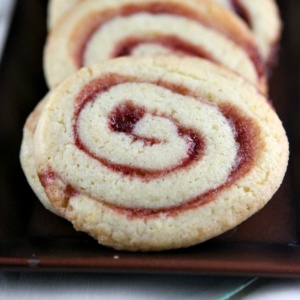 Linzer Pinwheel Cookies