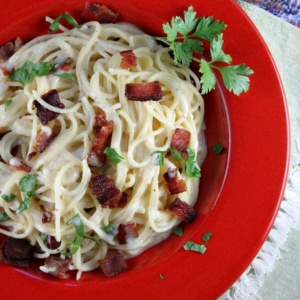 Skillet Pasta Carbonara