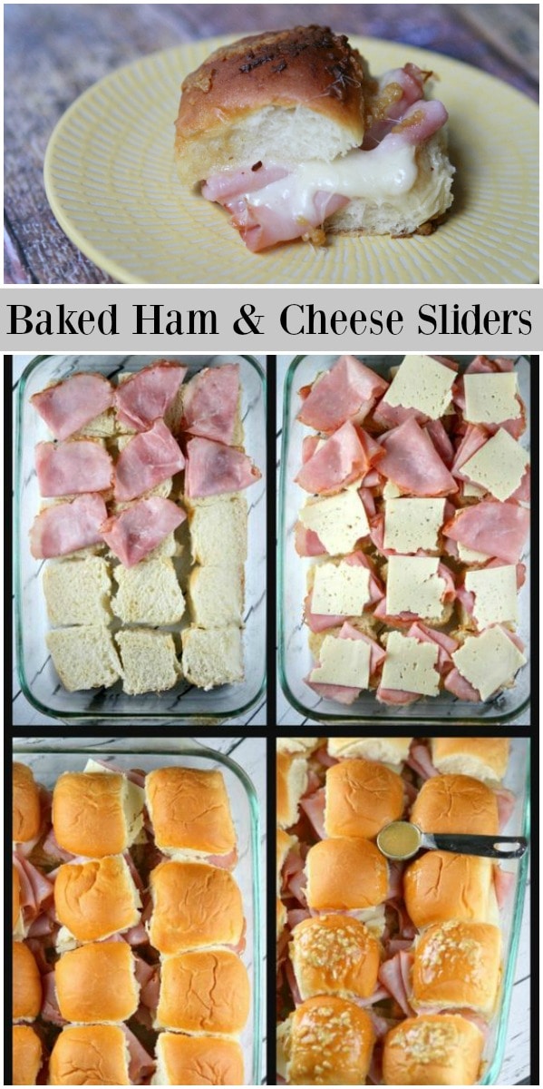 Baked Ham And Cheese Sliders - Recipe Girl