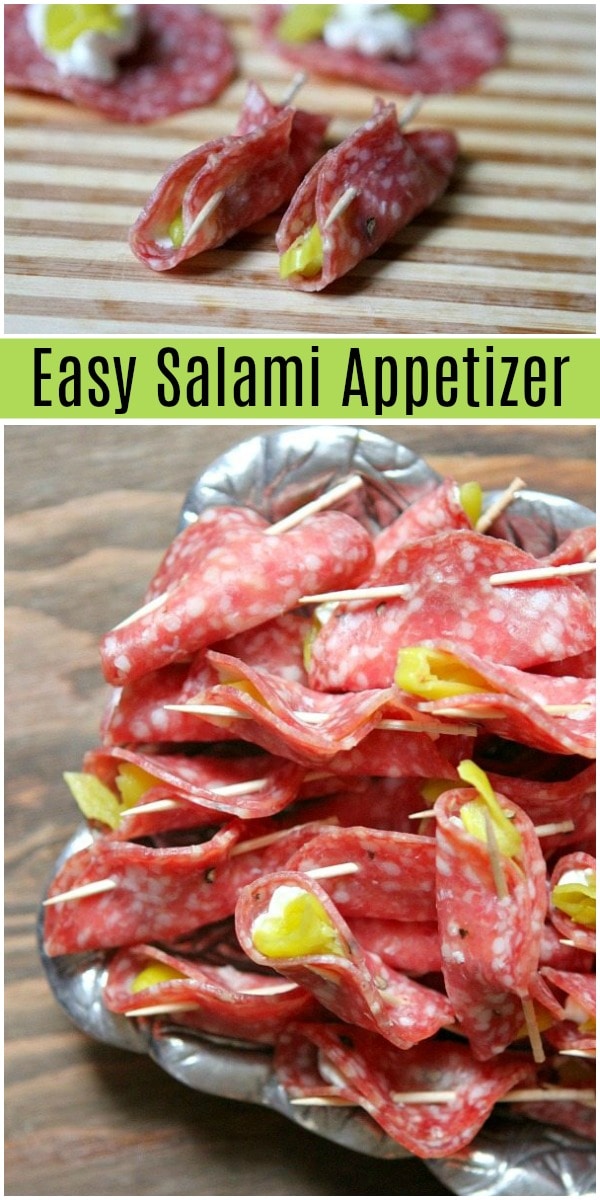 Easy Salami Appetizer - RecipeGirl
