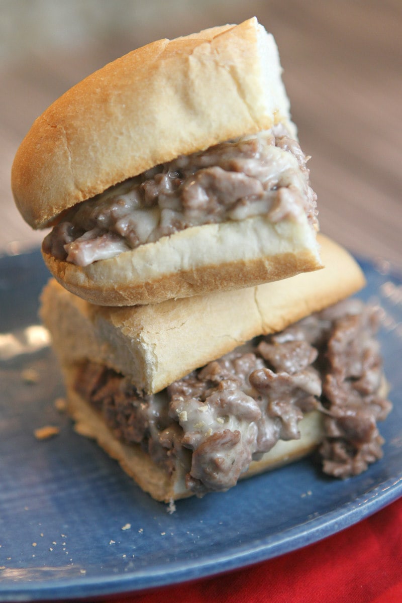 Philly Cheese Steak Sandwiches - Recipe Girl