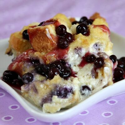 Overnight Blueberry French Toast - Recipe Girl