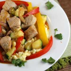 Southwestern Pork Stir Fry