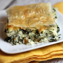 Greek Spinach Pie - Recipe Girl