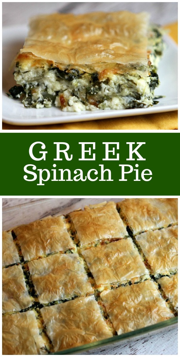 Greek Spinach Pie - Recipe Girl