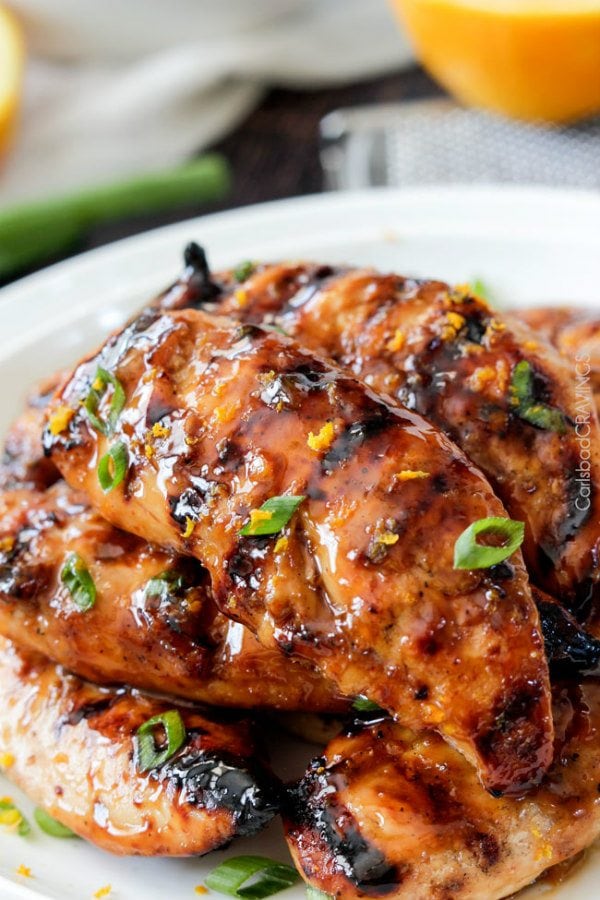 Honey Sriracha Orange Chicken - Recipe Girl