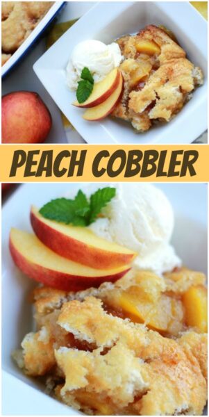 Peach Cobbler - Recipe Girl