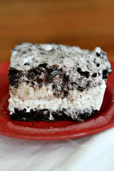 No Bake Oreo Cheesecake Bars - Recipe Girl