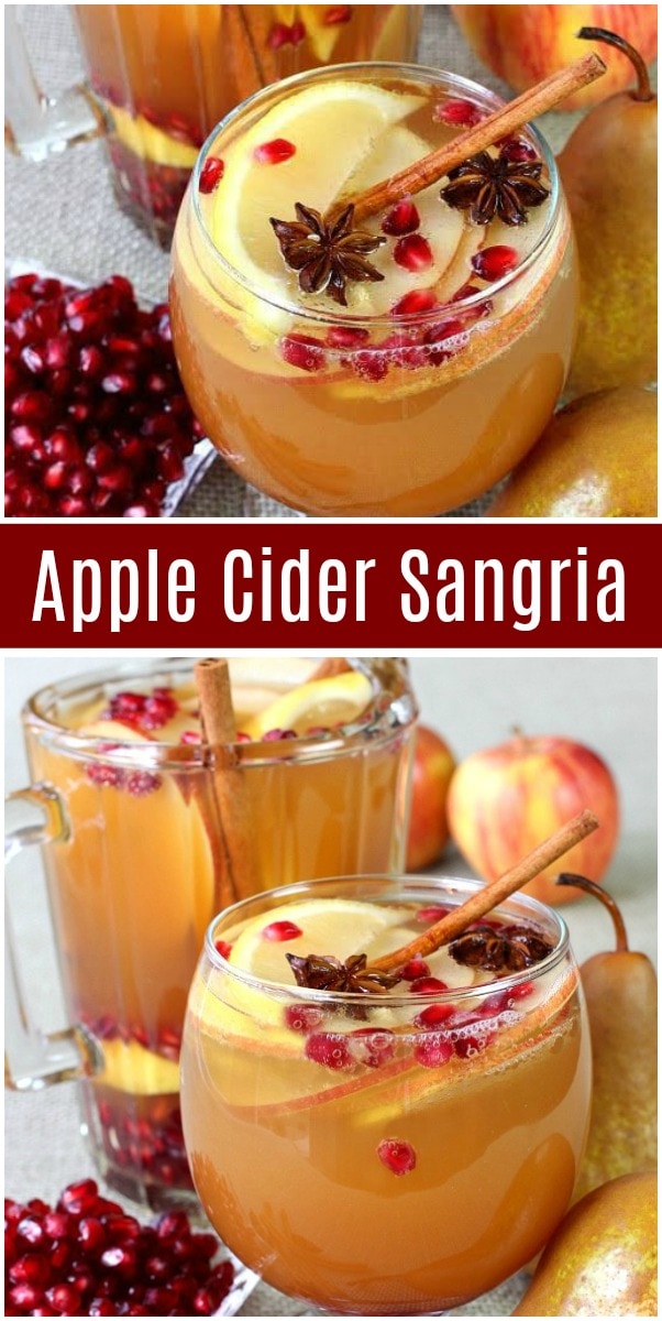 Apple Cider Sangria - Recipe Girl