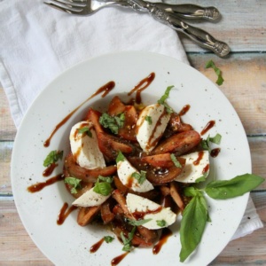 Fresh Mozzarella and Kumato Tomato Salad