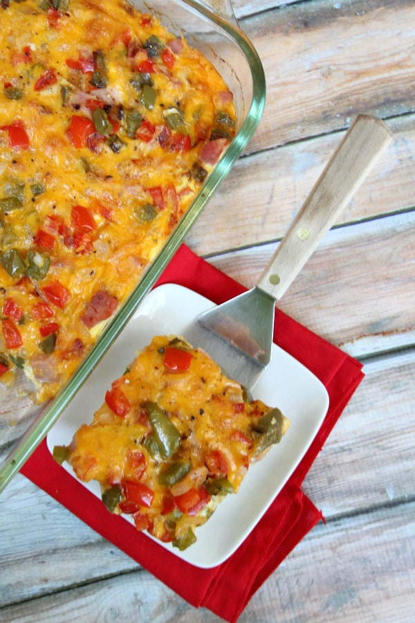 Holiday breakfast outlet casserole