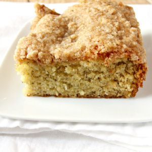 Banana Coffee Cake with Streusel Topping