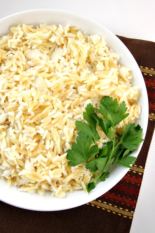mediterranean rice pilaf recipe