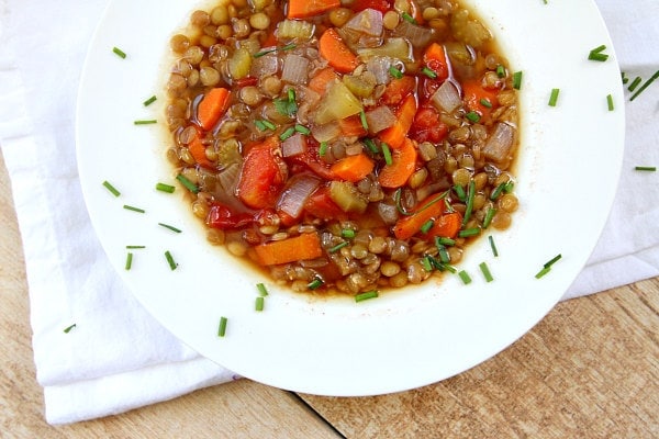 Easy Lentil Soup - Recipe Girl