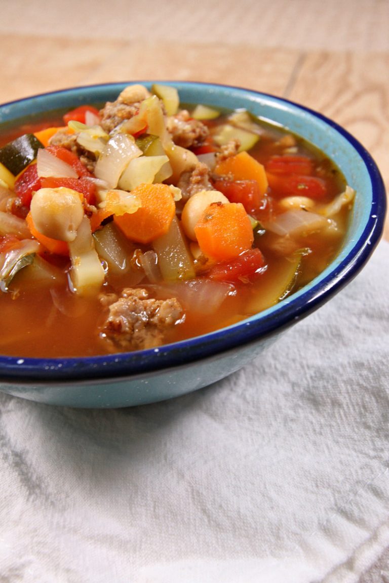 Italian Sausage Vegetable Soup - Recipe Girl