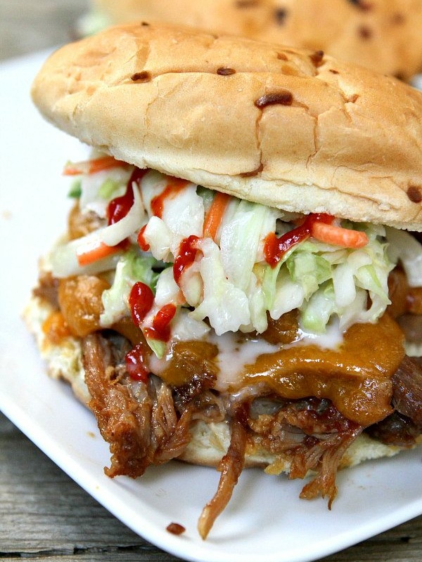 pulled pork sandwich