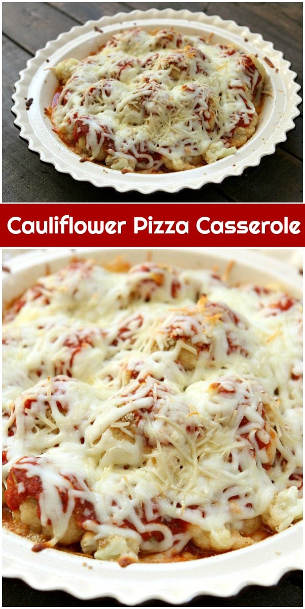 Cauliflower Pizza Casserole Recipe Girl 3680