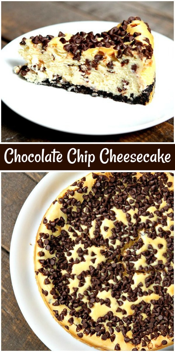 Chocolate Chip Cheesecake Recipe Girl 5491